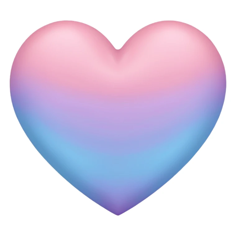 pastel heart with a gentle pastel wave background sticker