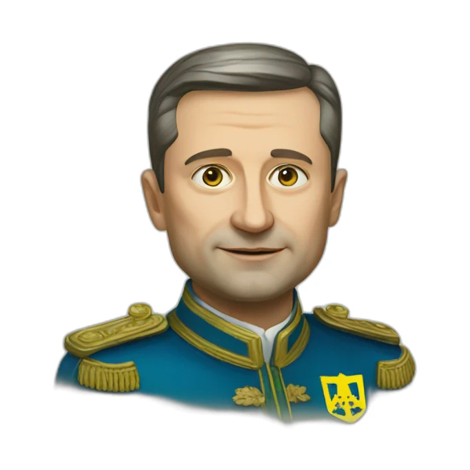 zelenskiy president of Ukraine sticker