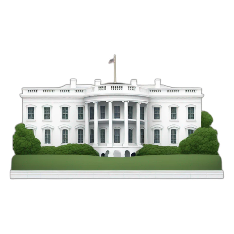 the white house sticker