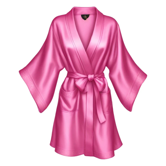 Victorias secret robe pink silk sticker