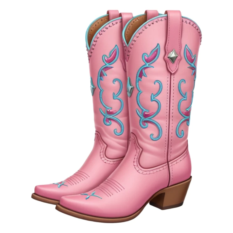 cowgirl boots asthetic girly sticker
