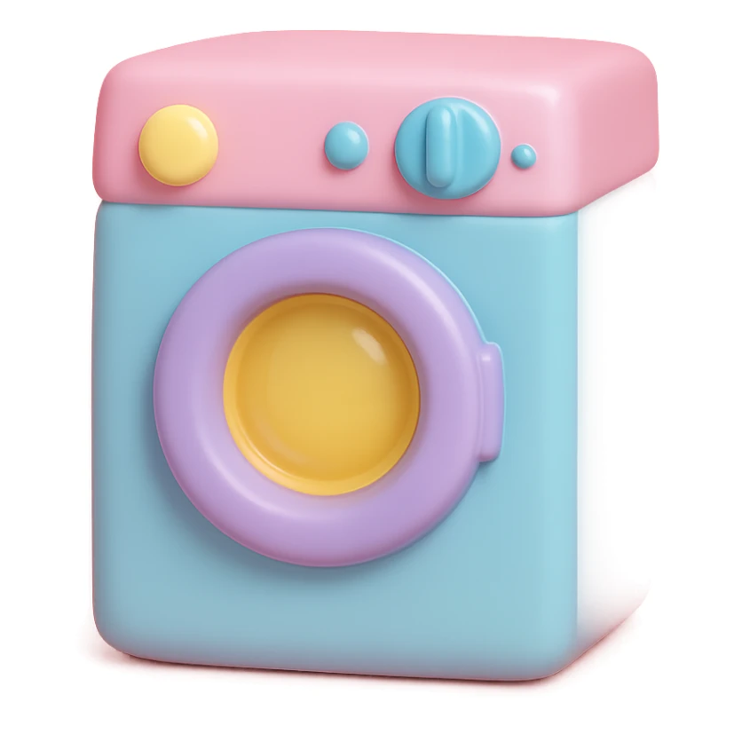 washing machine sticker