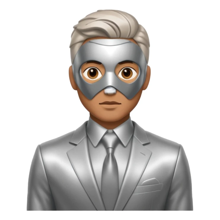 futuristic man sticker