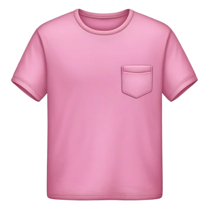 Cute pink shirt sticker