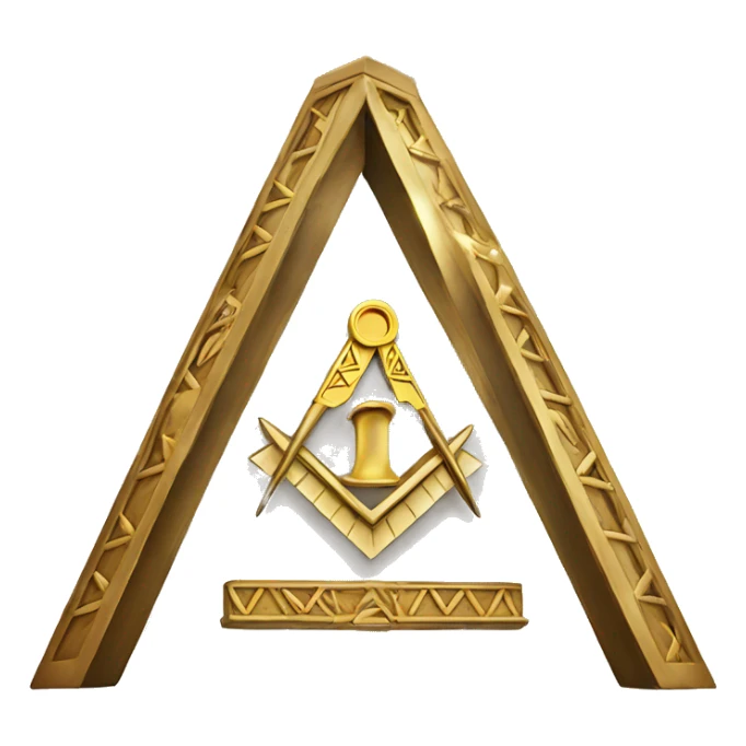 masonic symbols sticker
