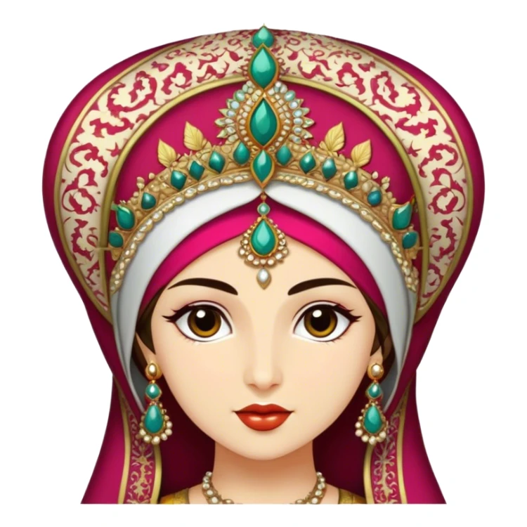 İstanbul Osmanlı Sultan Girl sticker
