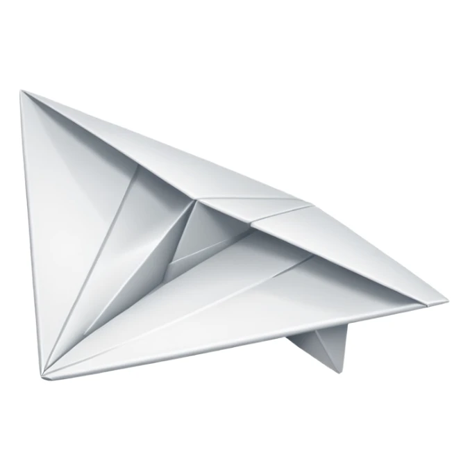 телеграм белый самолетик sticker