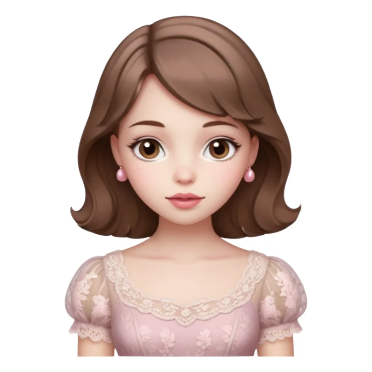 coquette girl sticker