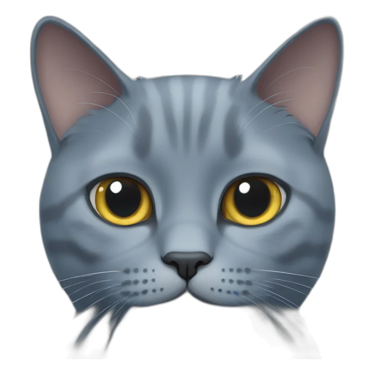 British blue cat sticker