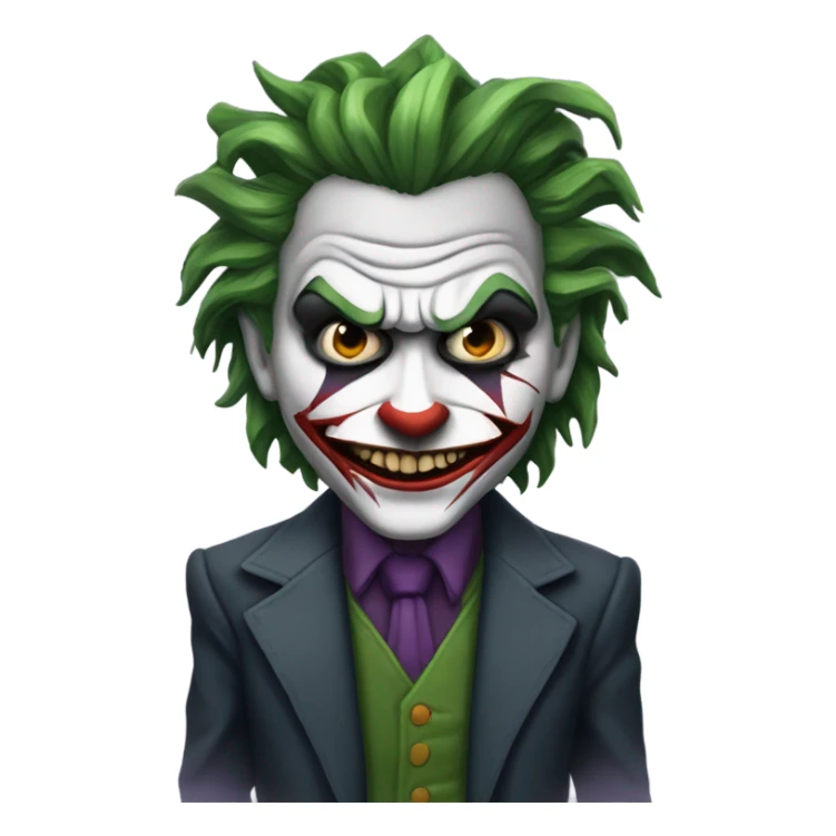 The Batman‘s Joker, but much more evil sticker