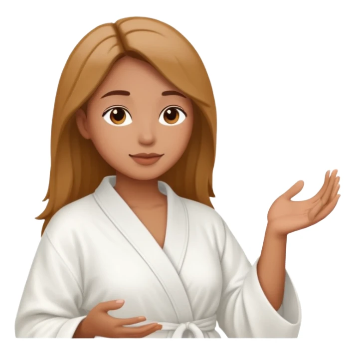 Perempuan lagi selfcare (tapi yang lebih ketutup) sticker