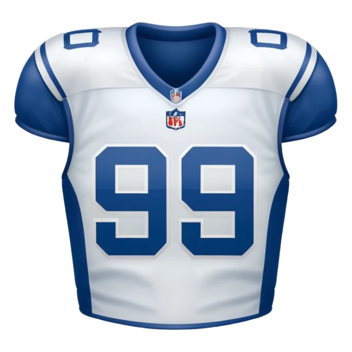 NFL players jersey | need only jersey no 99 sticker