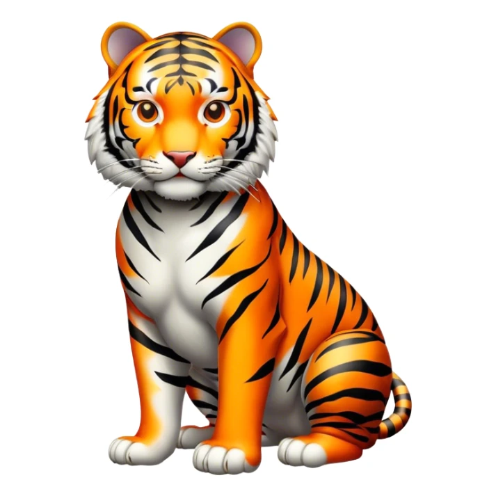 japanese tiger all body sticker