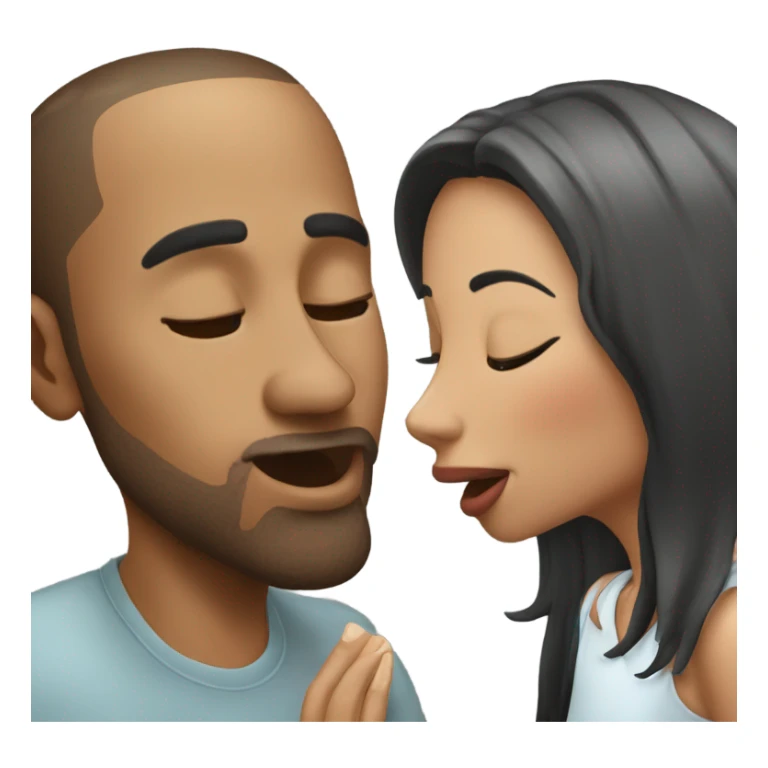 Kissing my wife sticker