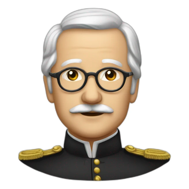 Adolphe président de l'Allemagne sticker