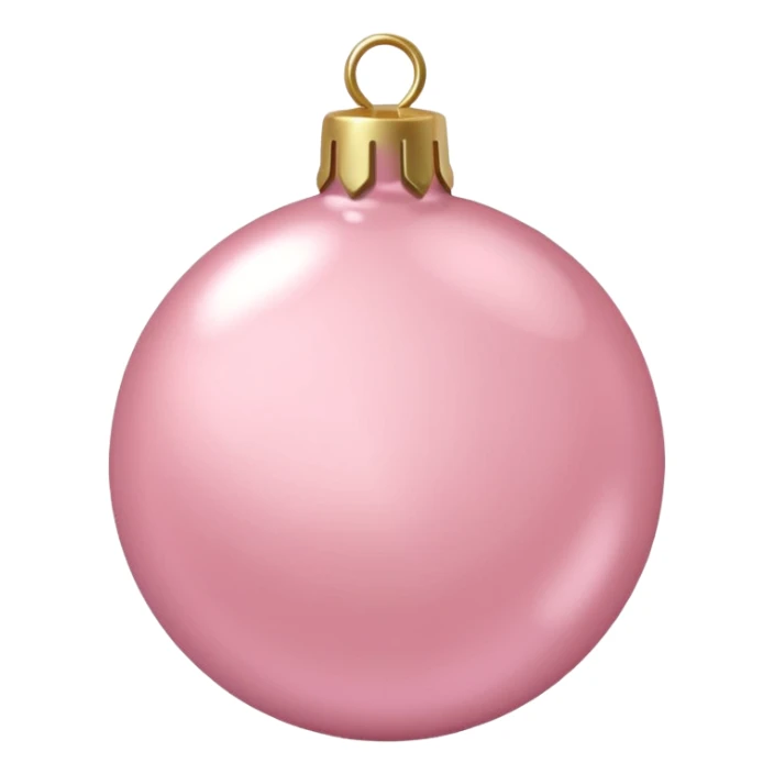 the color is baby pink its still christmas themed and aesthetic sticker
