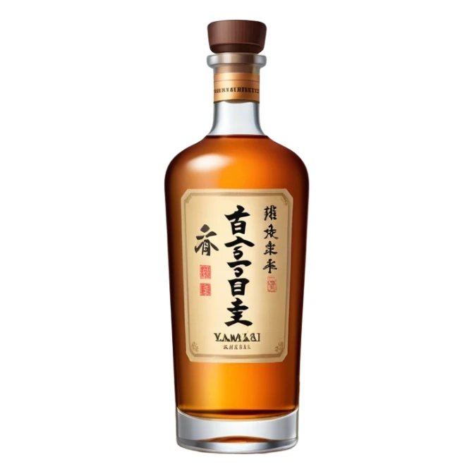 Yamazaki Distiller’s Reserve bottle sticker