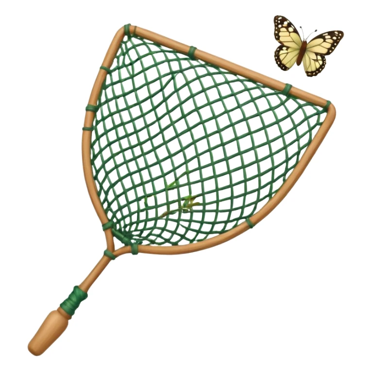 A Net From A Catching Butterflies Without The Butterflies sticker
