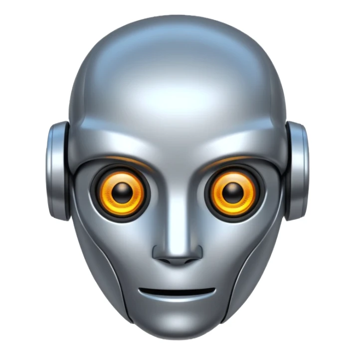 I need an emoji for Slack that ilustrates Artificial Intelligence (AI) si I can flag/tag pull requests and messages that are generated with AI for colleagues to know that they need to pay attention !
What is most descriptive for AI pull request ?

Make it animated and as large as possible  sticker