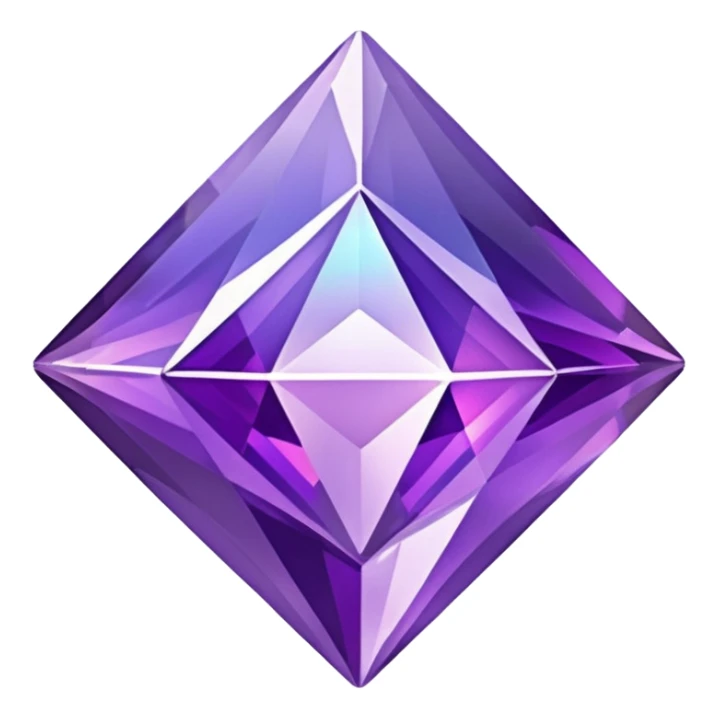 glitter purple crystal diamond sticker