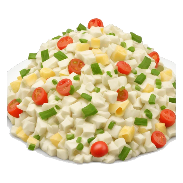 Russian salad sticker