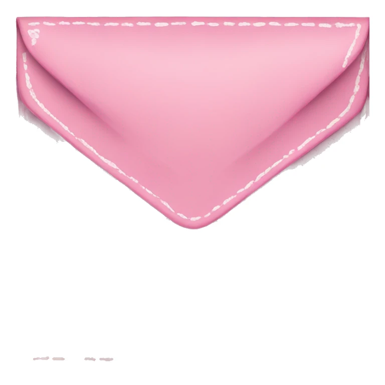 pink winter envelope for baby sticker