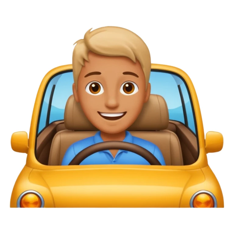 du monde dans une voiture sticker