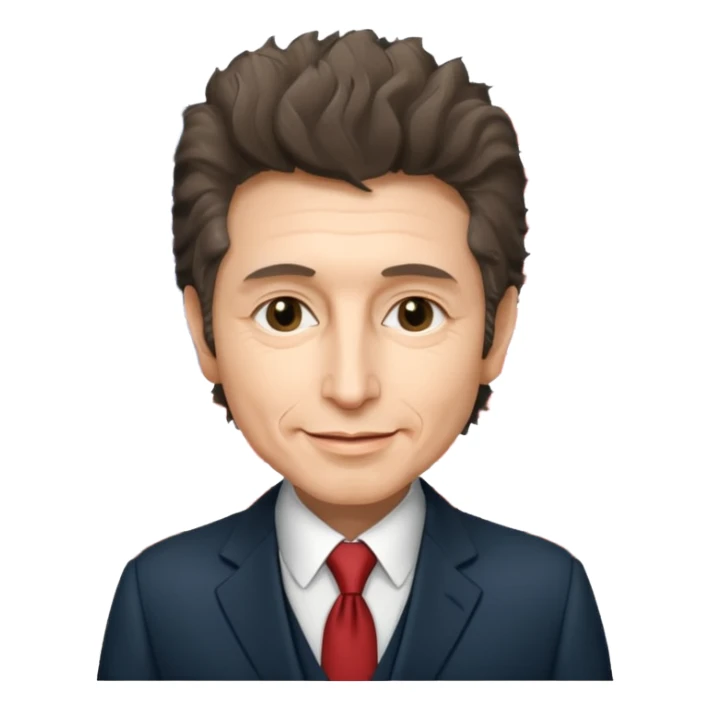 Bob Dylan as President of the United States sticker