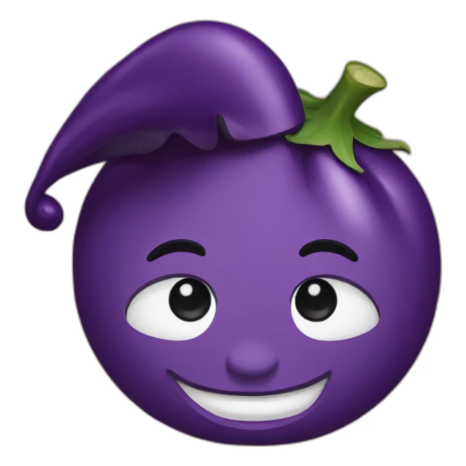 prince who has an eggplant on his hips sticker