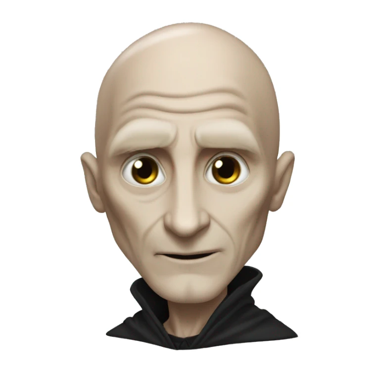 lord voldemort as harry potter with scar sticker
