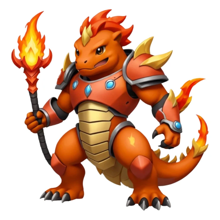 Cyclizar-Coalossal-Crocalor-Pokémon-Fusion  sticker