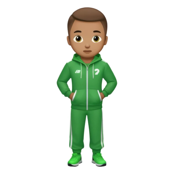 Player 124 from squid game season 3 sticker