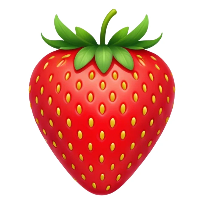 pastel pink realistic strawberry sticker