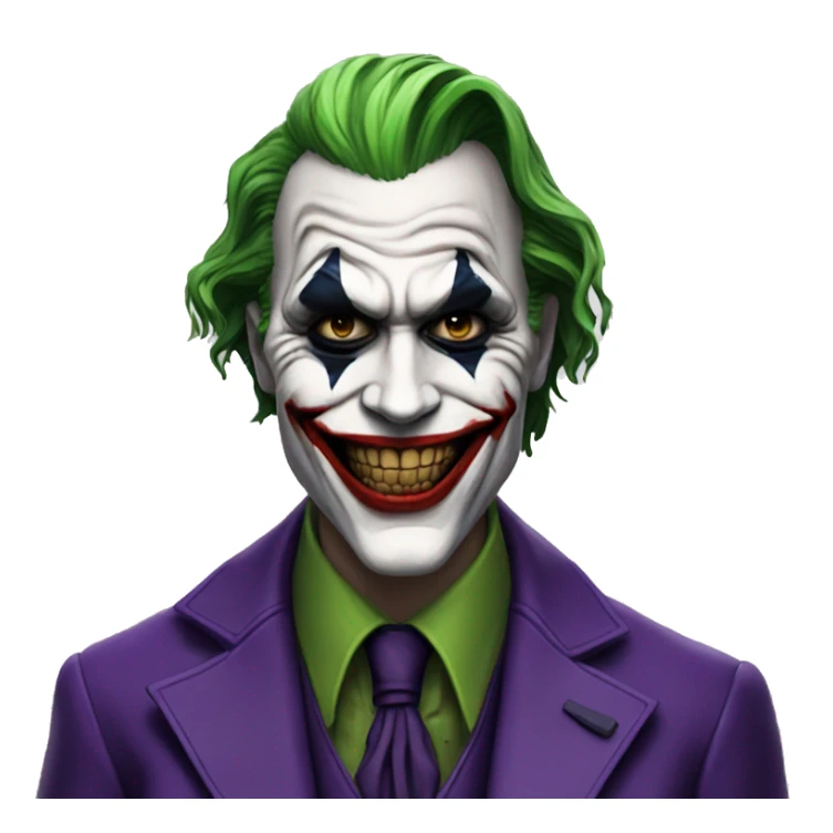 The Joker but rotting sticker
