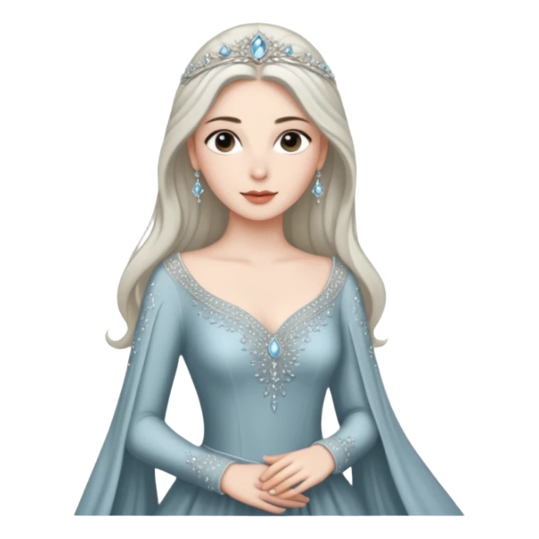 Hande Erçel as a lady from game of thrones from Starfall.  sticker