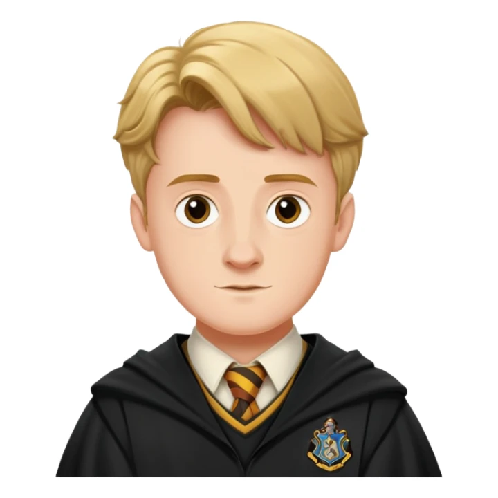Hugh Mitchell is colin creevey in harry potter, wear hogwarts uniform sticker