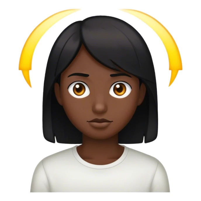 The person with black hair who turned off the lights sticker