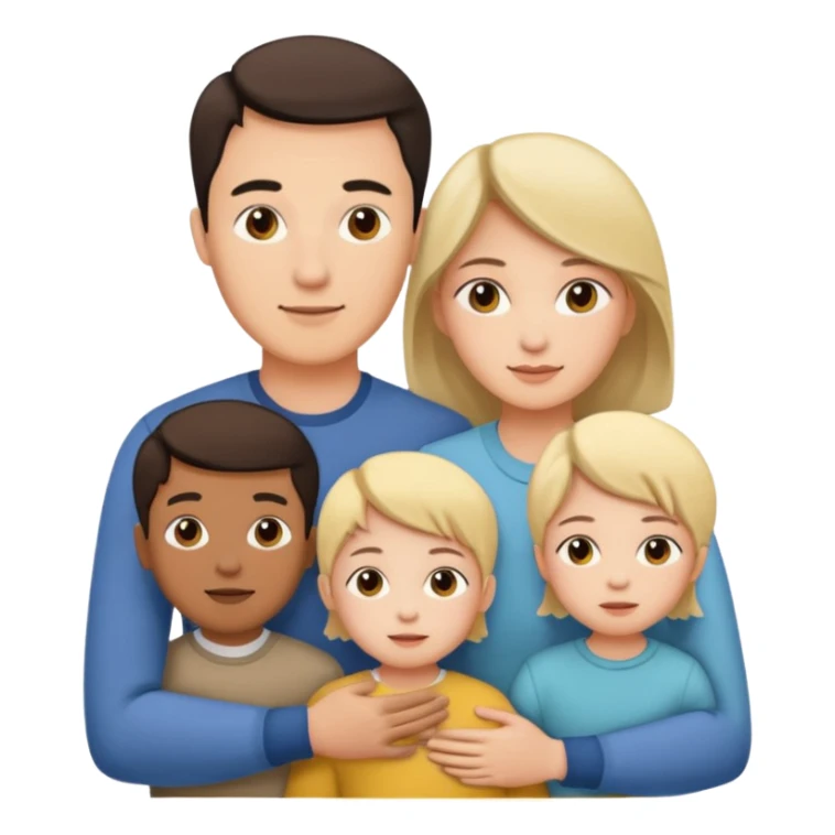 family emoji 3 people amwf sticker