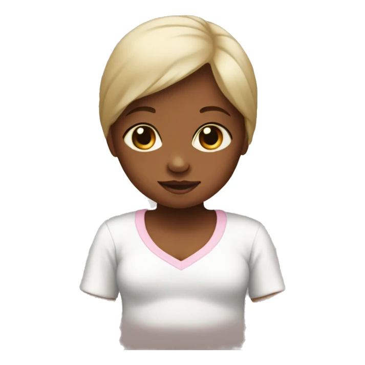 newborn female daughter  sticker