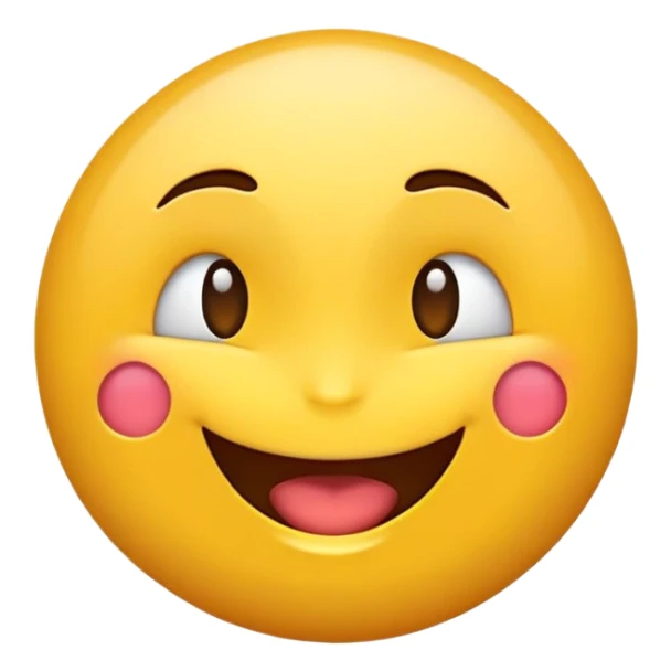 Emoji souriant qui tire la langue  sticker