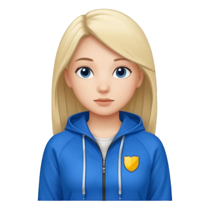 girl walks in a tracksuit  sticker