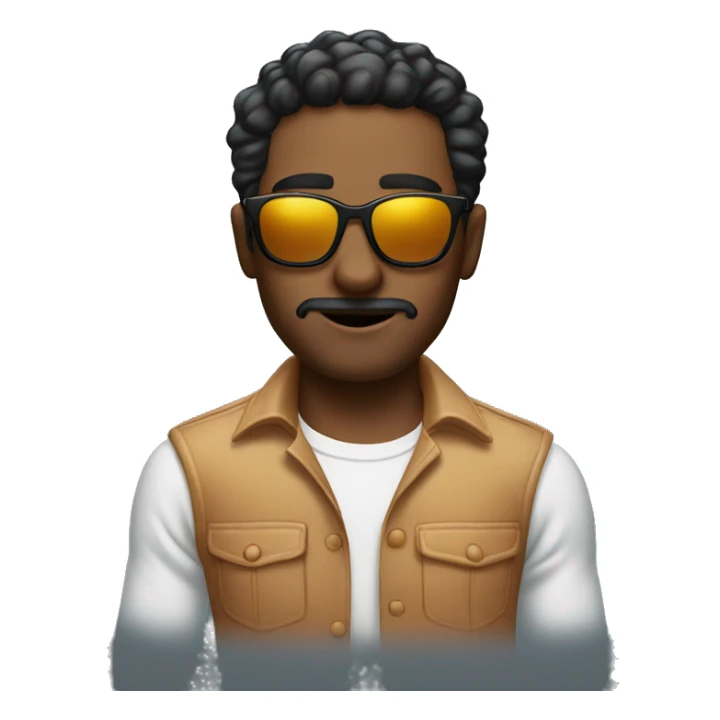 tis good but let him wear a sunglasses and remove the shirt sticker