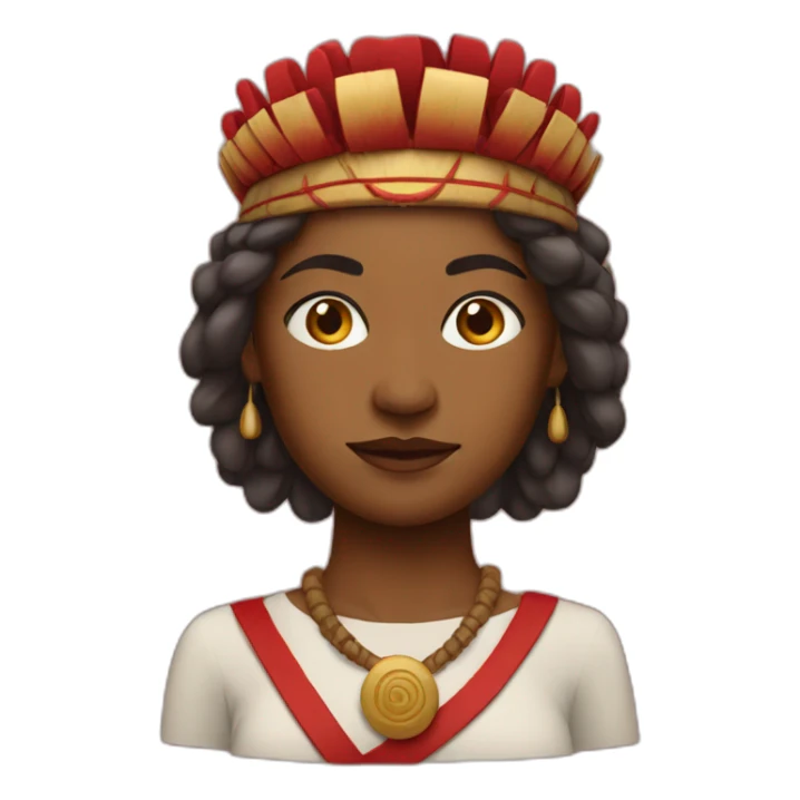 Chief red girl  sticker