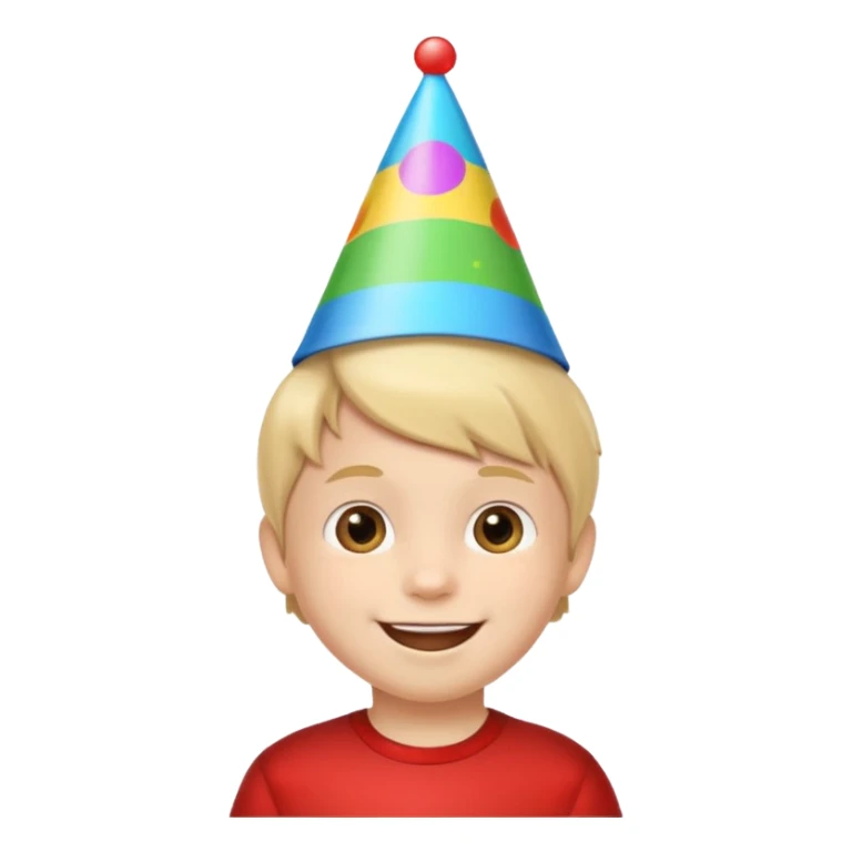 Birthday little boy sticker