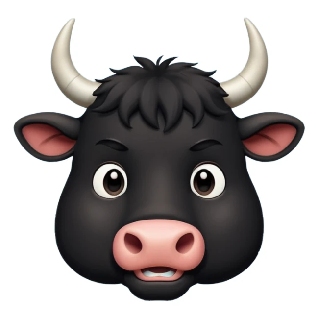 Ferdinand (black) from the Ferdinand disney movie sticker