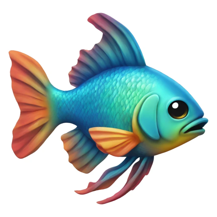 Colorful fishes in the sea sticker