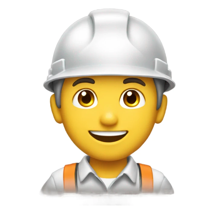 smiling boys in tradesmen attire sticker