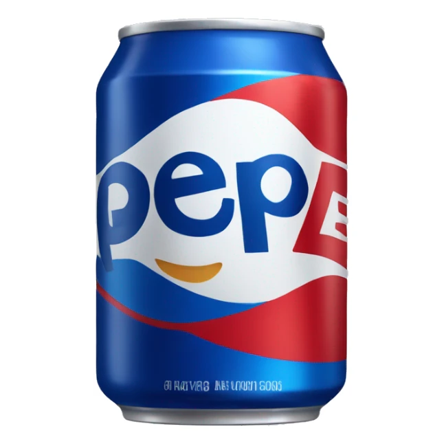 Can of Pepsi sticker