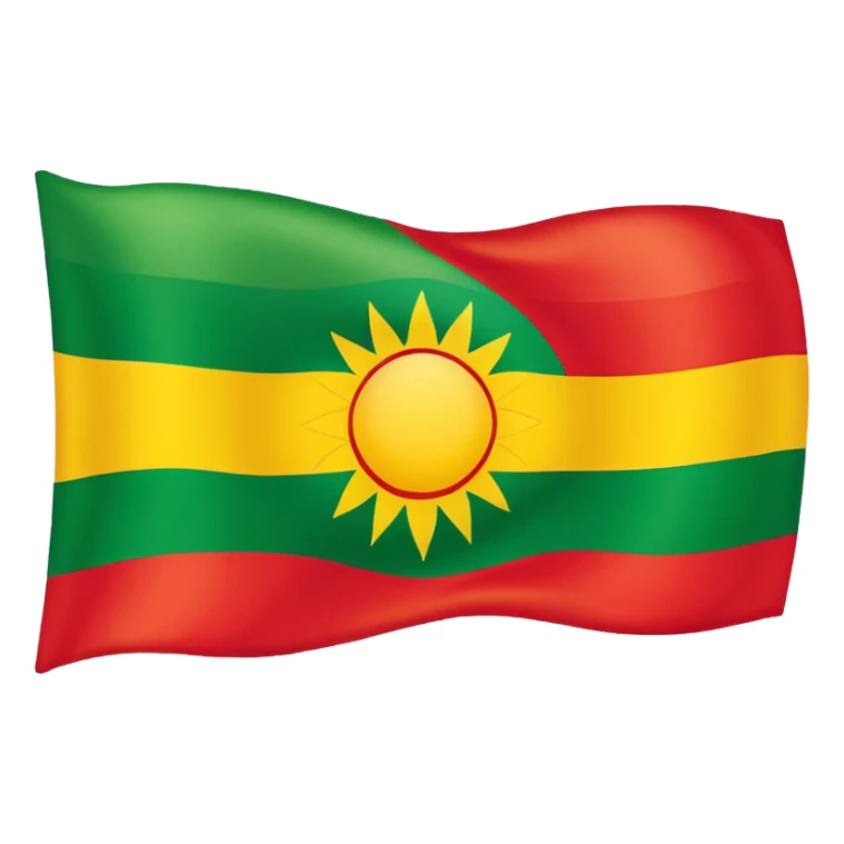 Kurdish  flag sticker