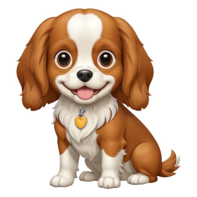 Cavalier King Charles Spaniel dog Preliminary Acceptance Inspection sticker